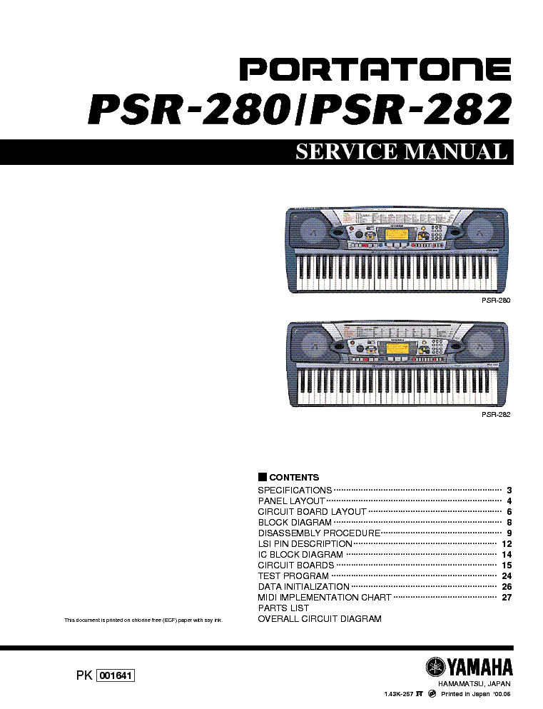 Yamaha Psr 340 Manual Download